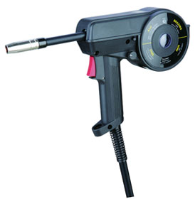 Pistola de carrete para soldadura con varilla